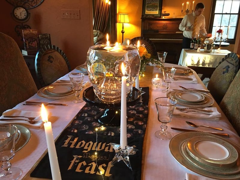 progressive dinner table