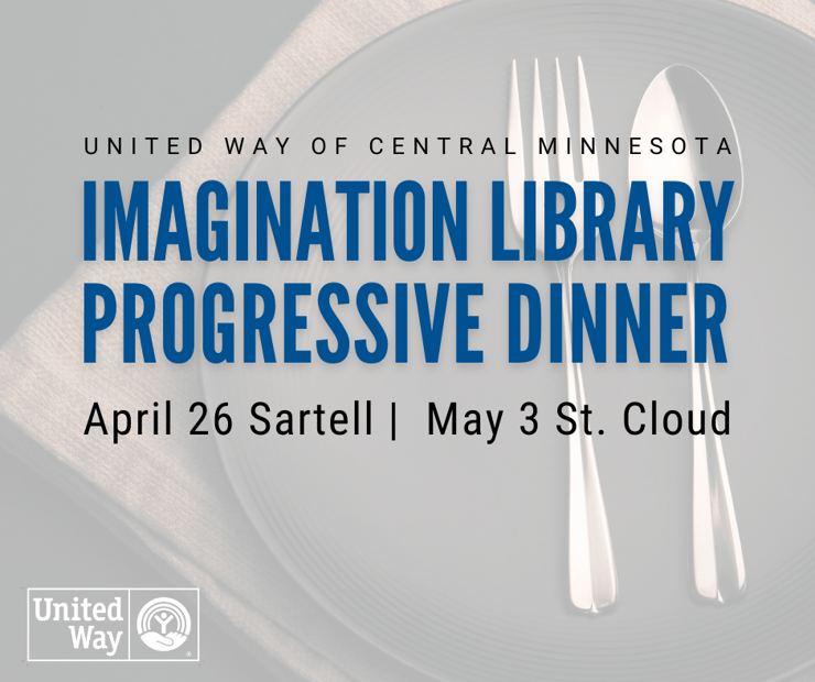 Imagination Library Progressive Dinner - Sartell