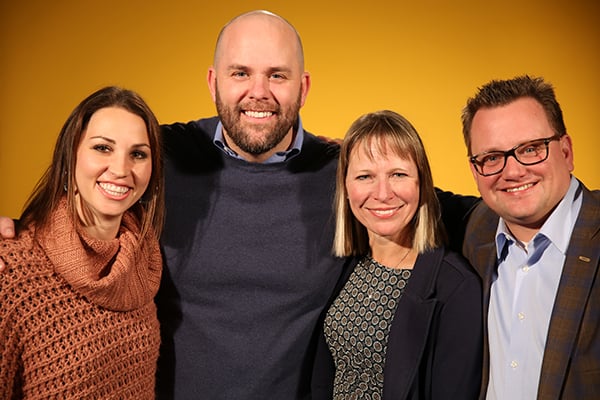 Group of 4 people