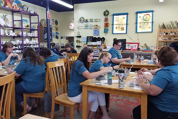 Volunteers is a classroom